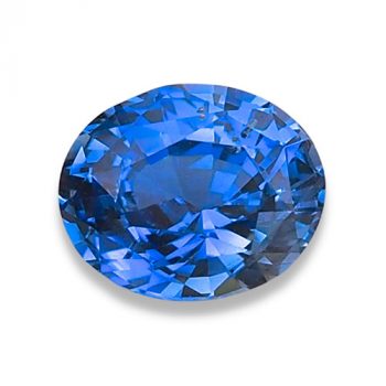 saphir bleu non chauffé origine sri lanka