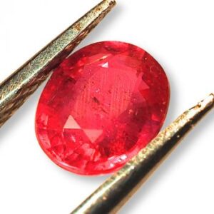 Rubis Origine Madagascar (ref.Ru11) Non chauffé 0.84 carats : 1 500€